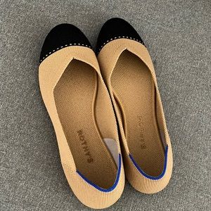 Rothy’s Flat in Camel Captoe color 9